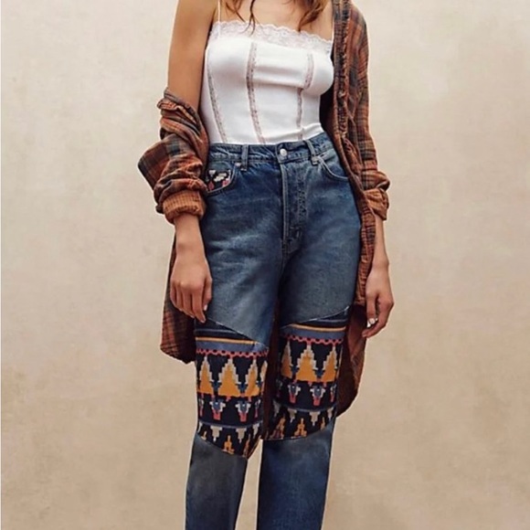 Free People Denim - Free People Rocky Mountain Straight Leg Jeans nwt